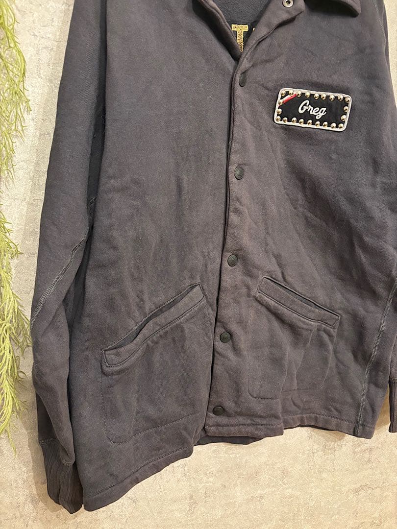 Schott ダークグレー スウェットシャツ