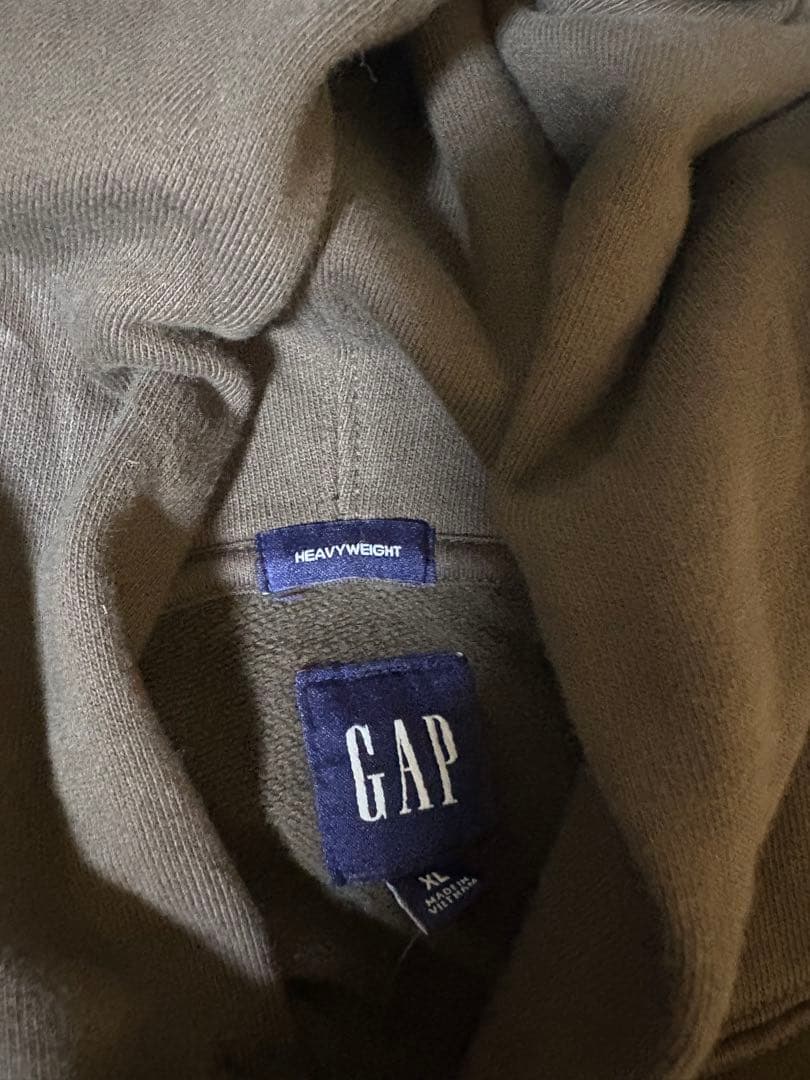 GAP メンズ パーカー XL ブラウン