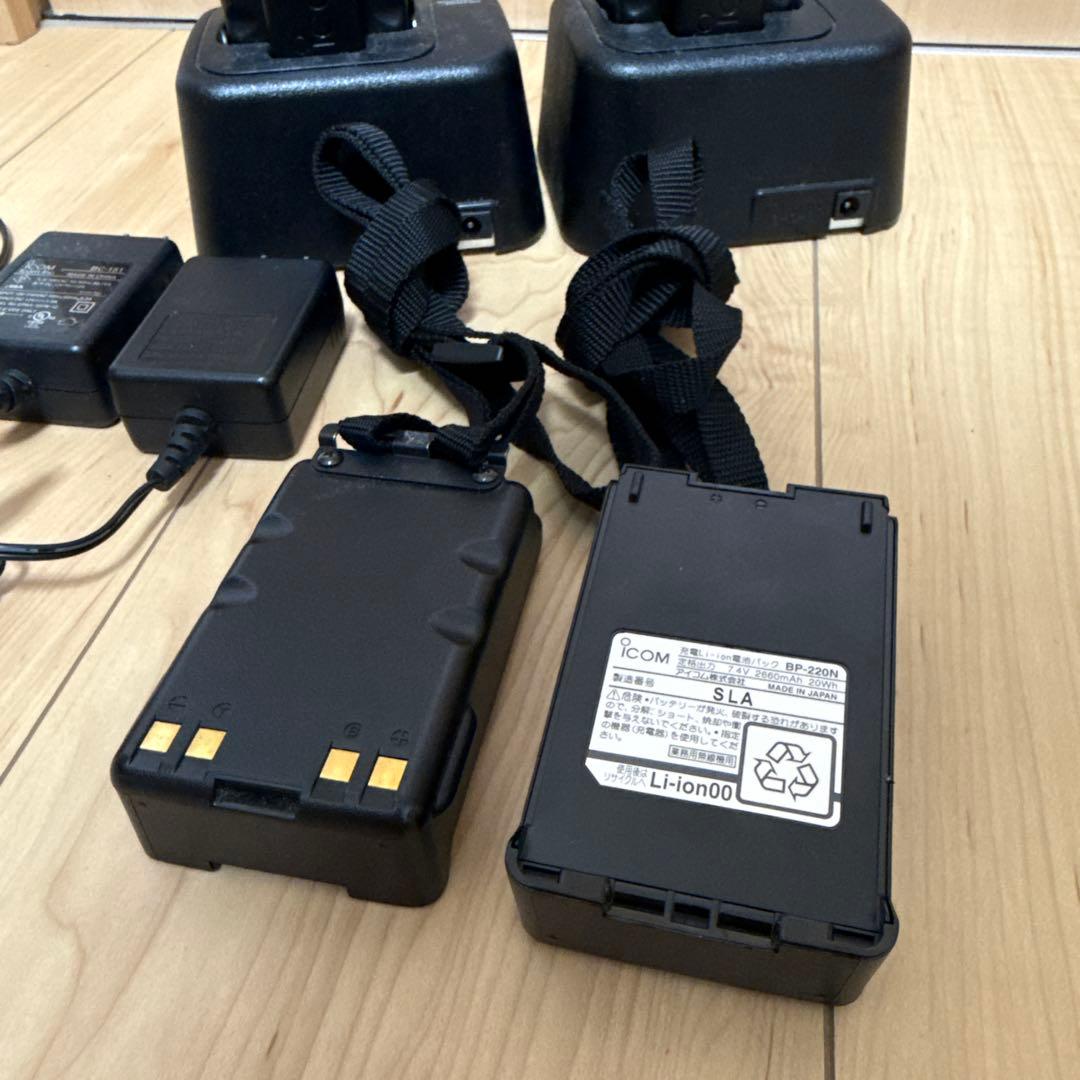 ICOM デジタル簡易無線免許局　IC-DU65C 2台セット