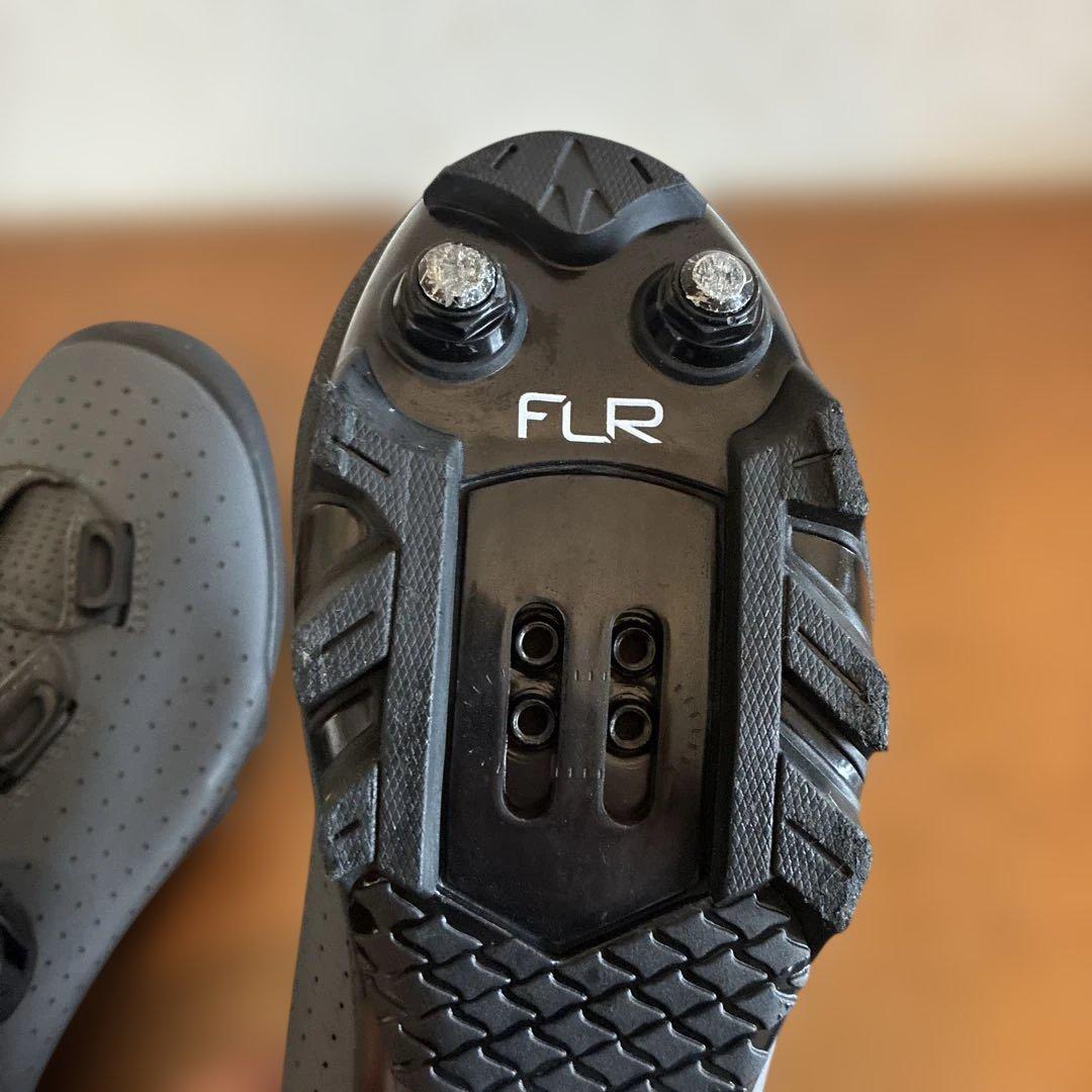 FLR FX-3グレー ダイヤル式 シューズ 40 SPDシューズ