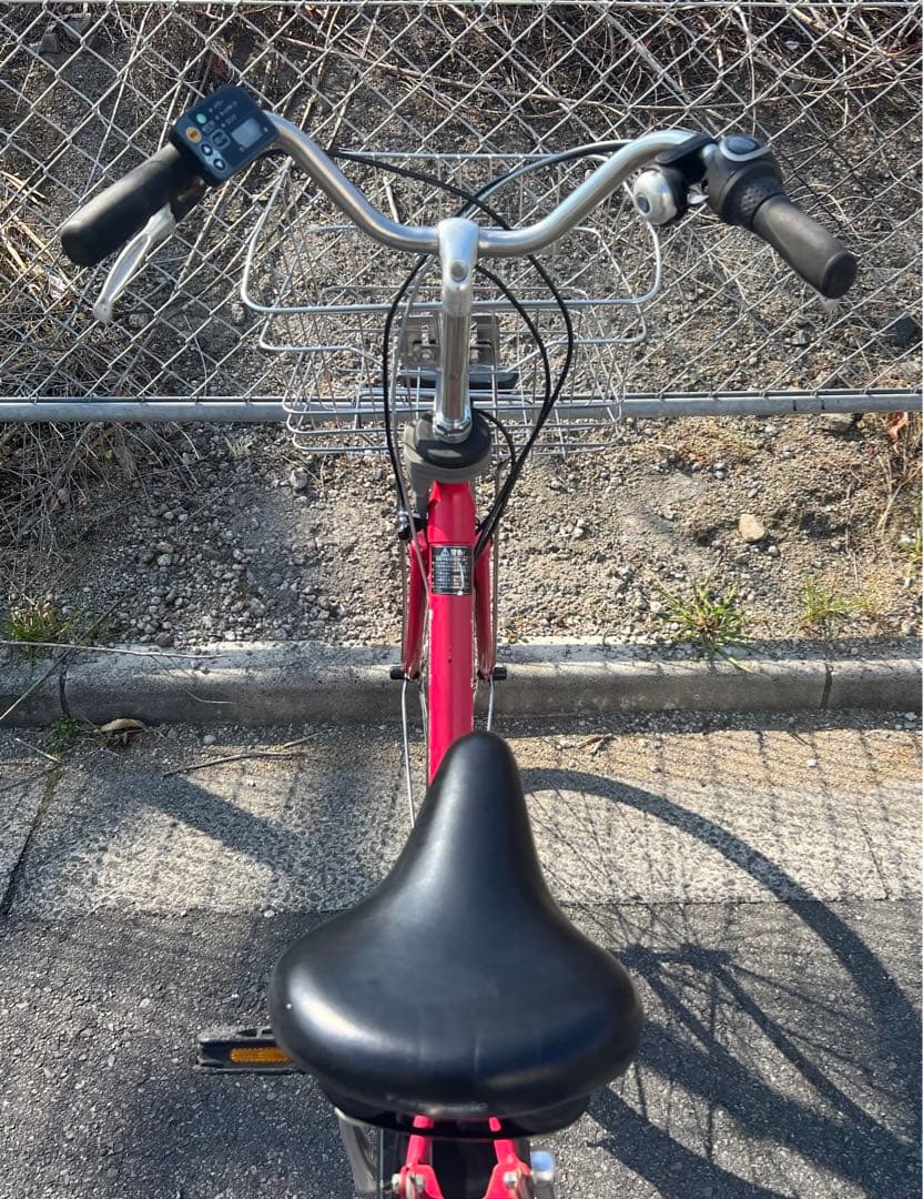 Panasonic新基準電動アシスト自転車・新品前後タイヤ交換ブレーキ類新品交換