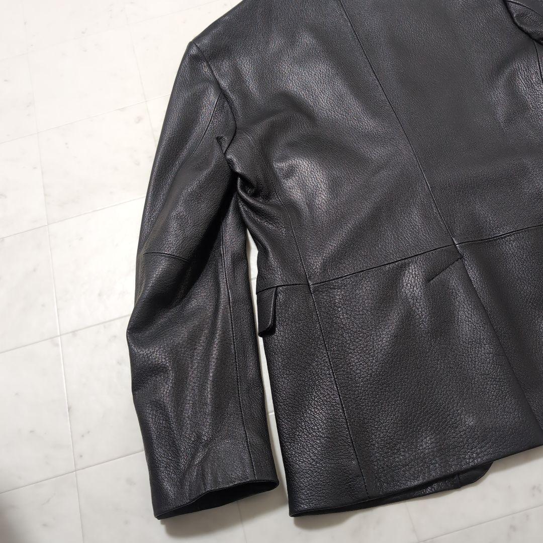 2023年作品JOSEPH HOMME ライトゴートシュリンクレザージャケット