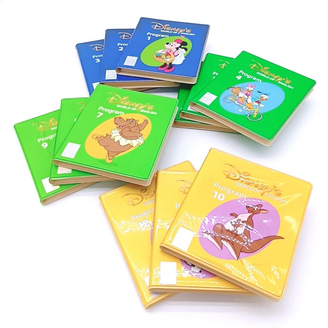 DWE ディズニー英語システム　ストレートプレイ　シングアロング　DVD24本