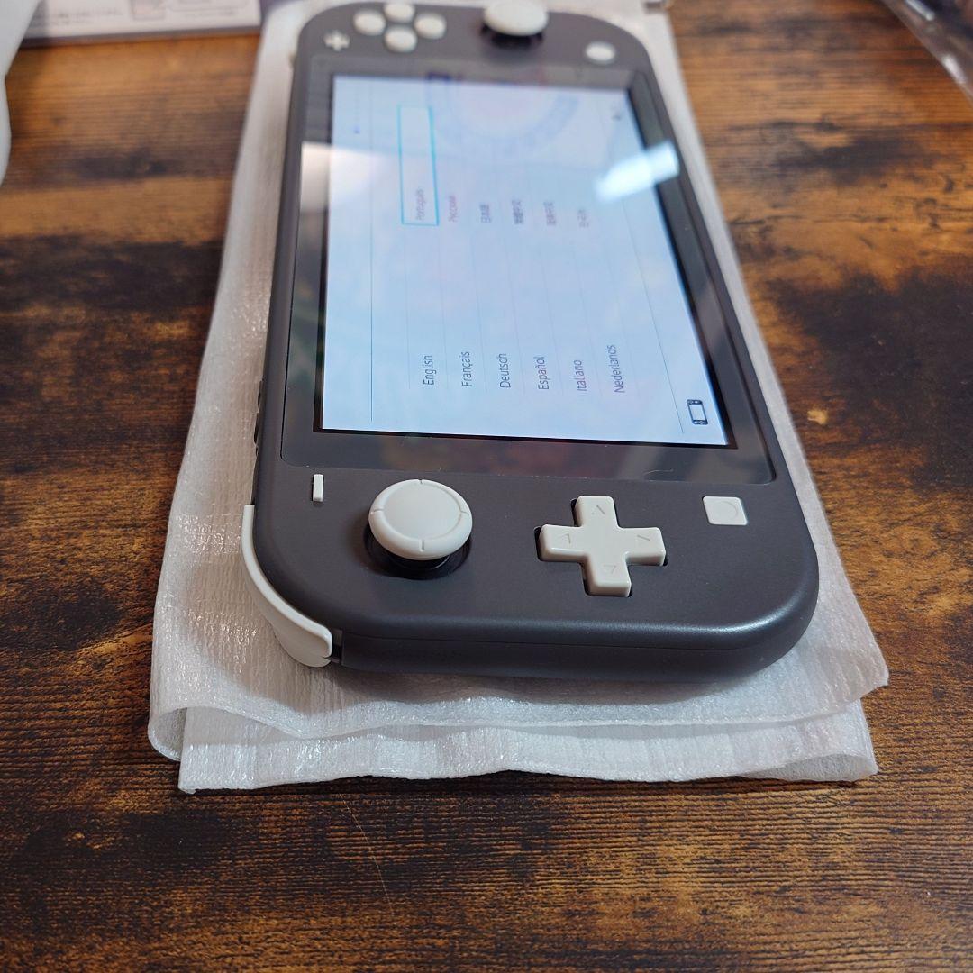 Nintendo Switch Lite 本体【外箱・純正ACアダプタ付】