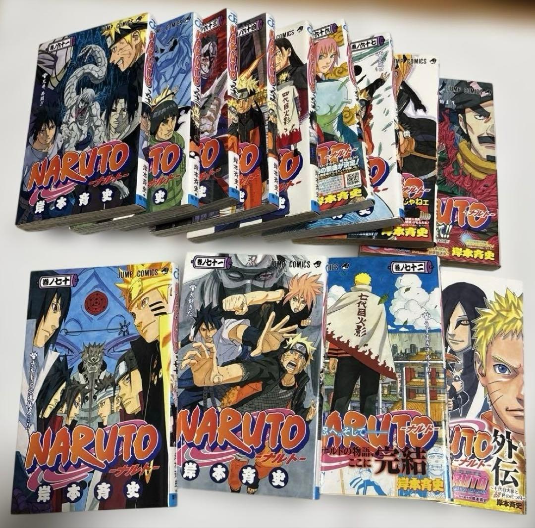 NARUTO (ナルト) 完結全72巻+外伝　計73冊セット