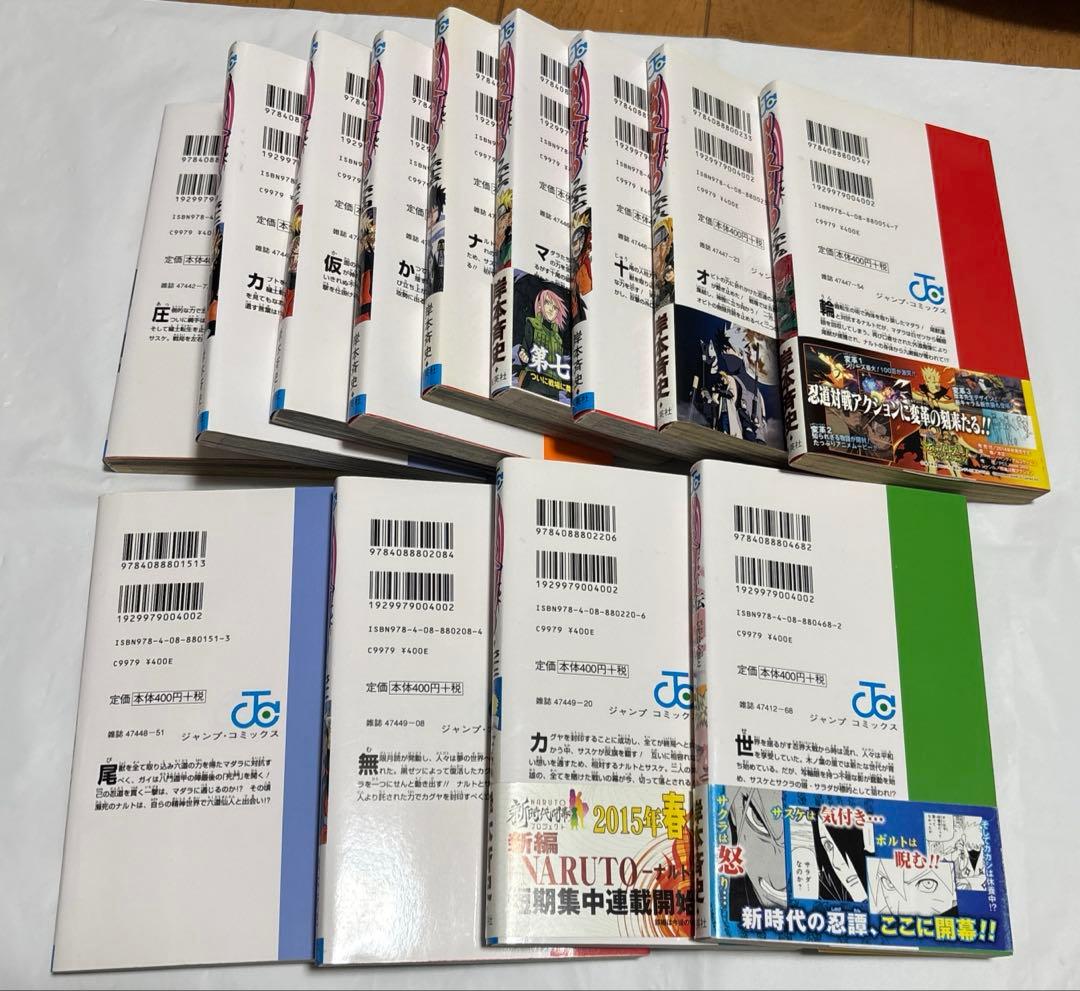 NARUTO (ナルト) 完結全72巻+外伝　計73冊セット