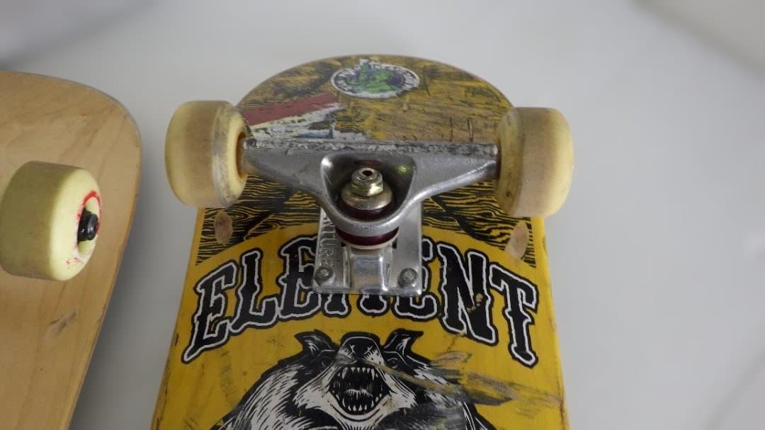 1101/ELEMENTスケートボード コンプリート ダブルキックデッキ