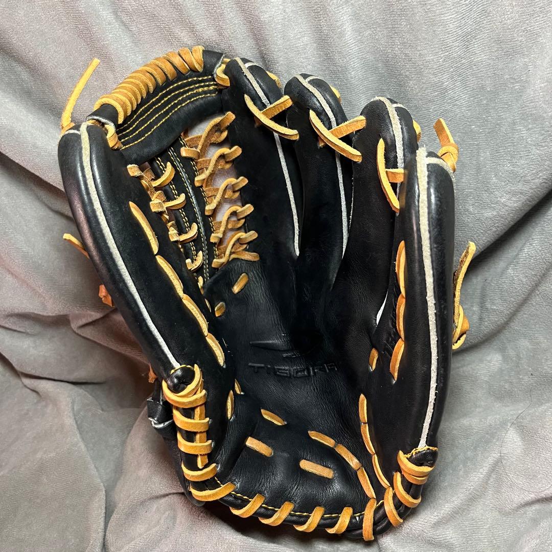 TIGORA 一般軟式野球用グローブ 黒