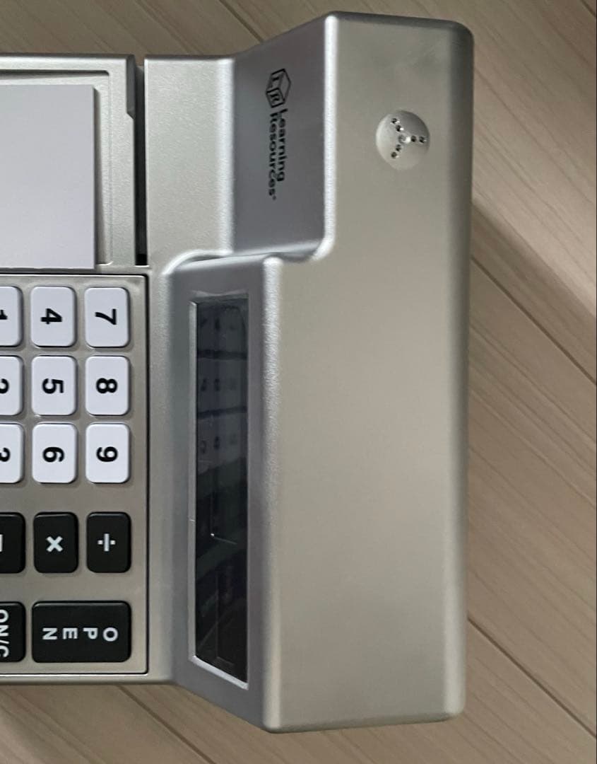 ラーニング リソーシズ おもちゃ キャッシュレジスター 計算機能付き卓上レジ