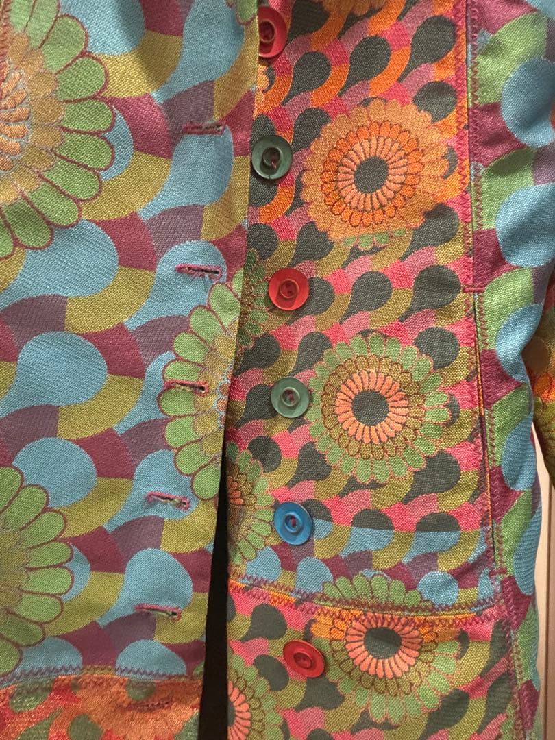 デジグアル　カラフルパターンジャケット