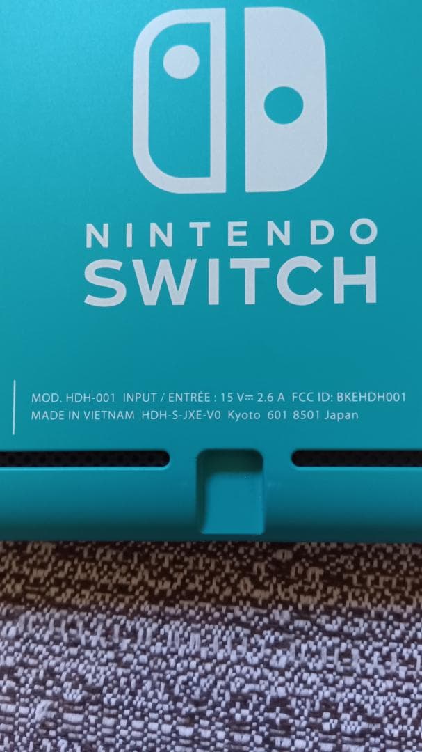 ジャンク品Nintendo Switch Lite ターコイズ 本体