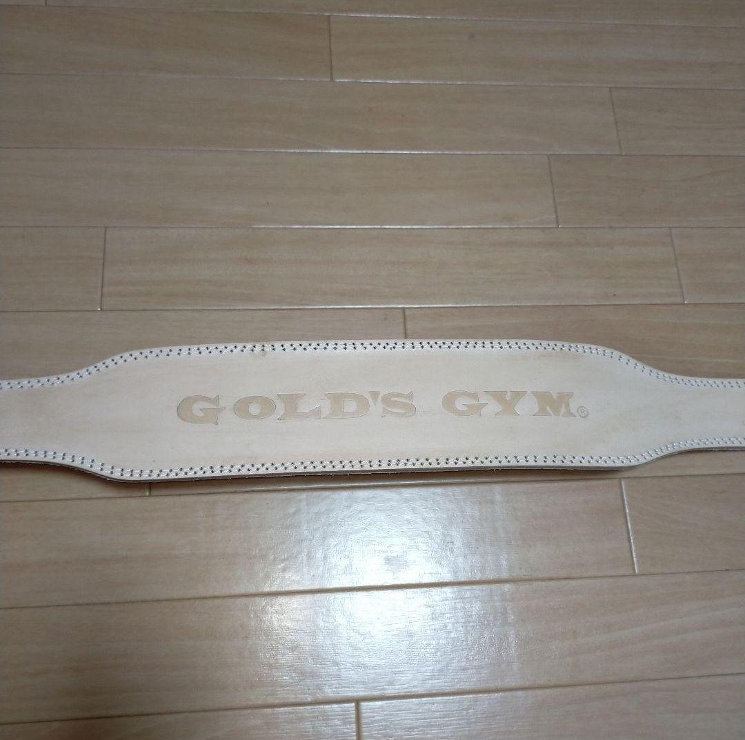 ゴールドジム GOLD'S GYM ベーシックレザーベルト トレーニングベルト