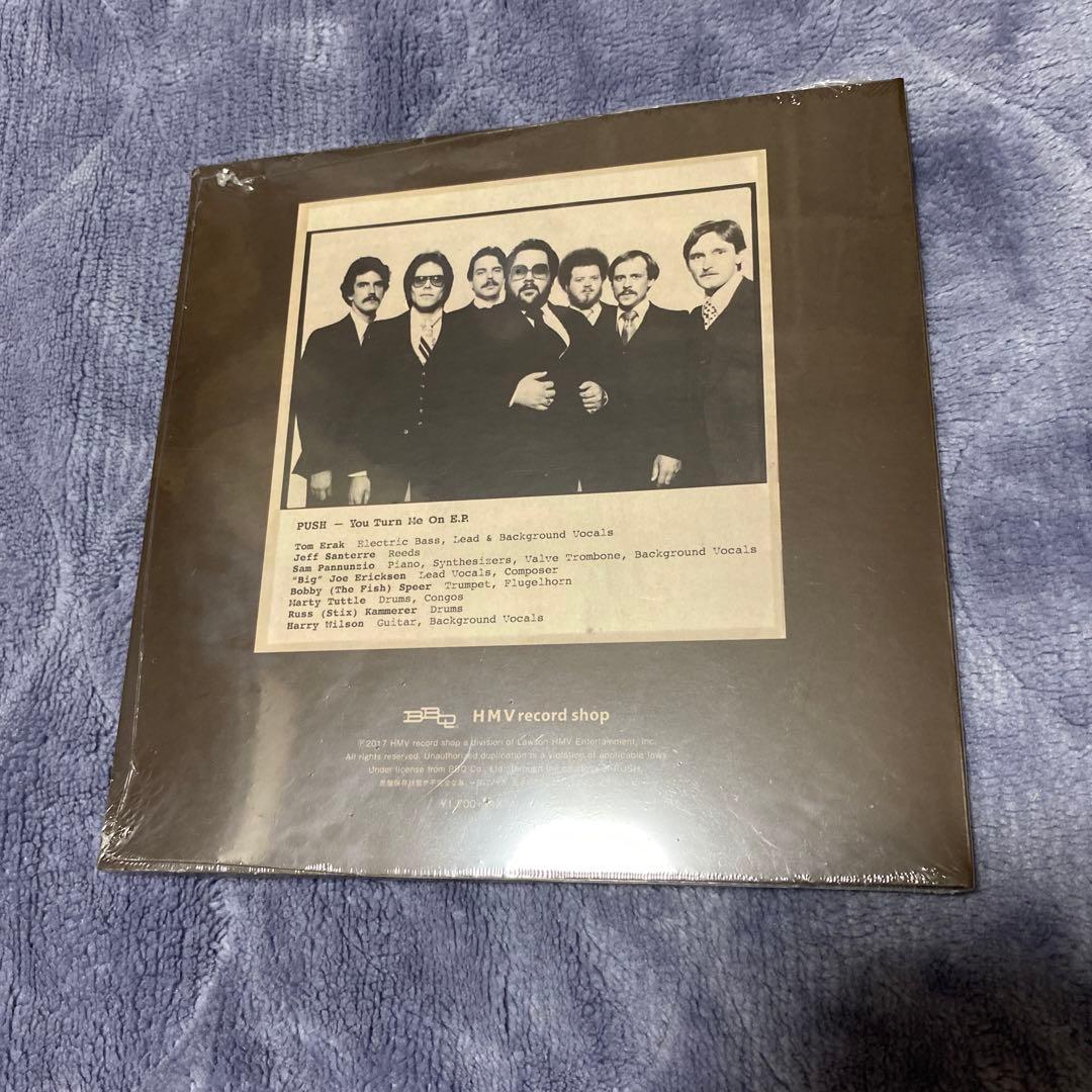 push you turn me on レコード　新品未開封　シールド