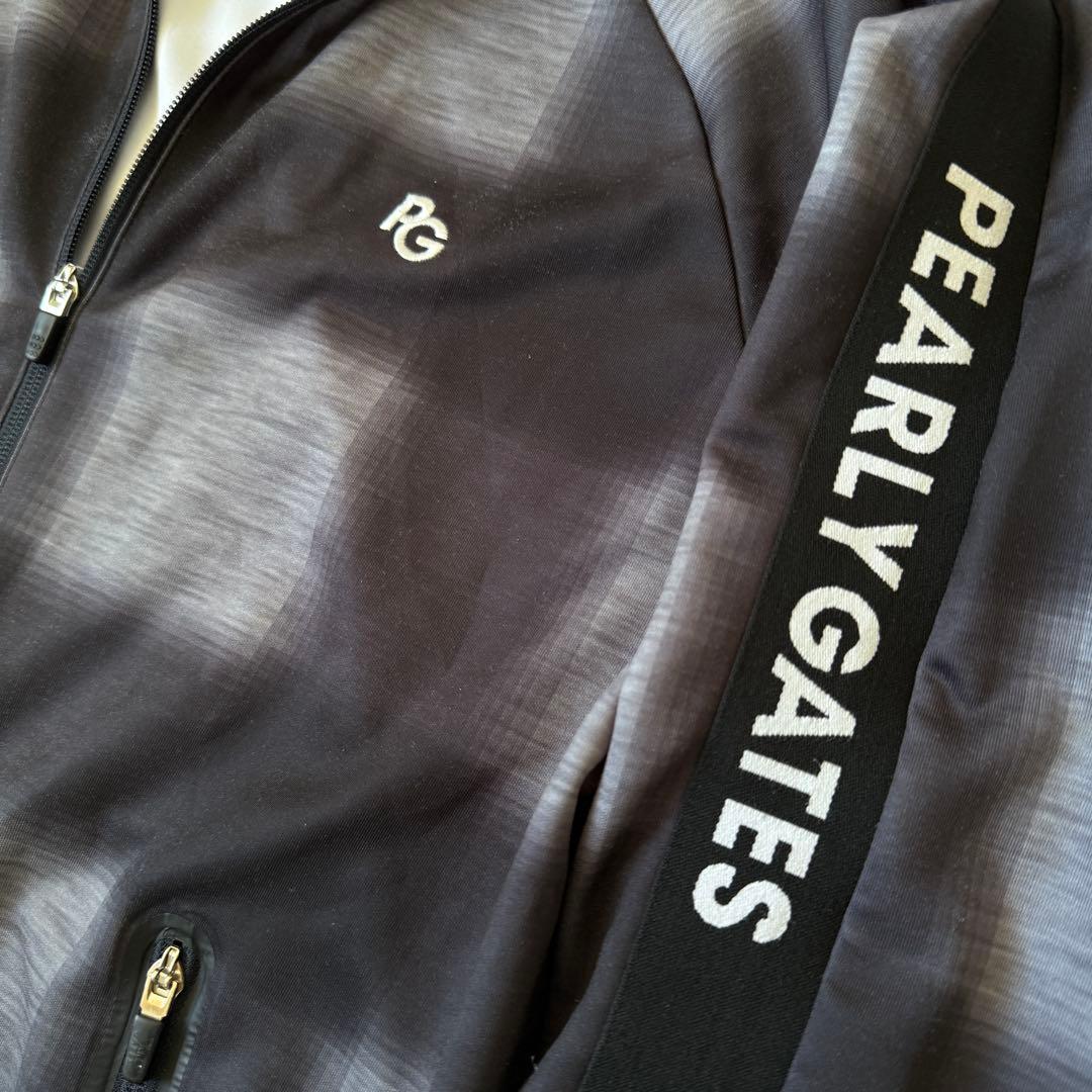 現行モデル　パーリーゲイツ　ジャケット　ブルゾン　XL〜XXL相当 黒　白　6