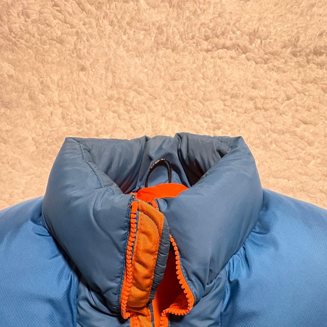 ノースフェイス ダウンベスト 700FP XL 刺繍ロゴ