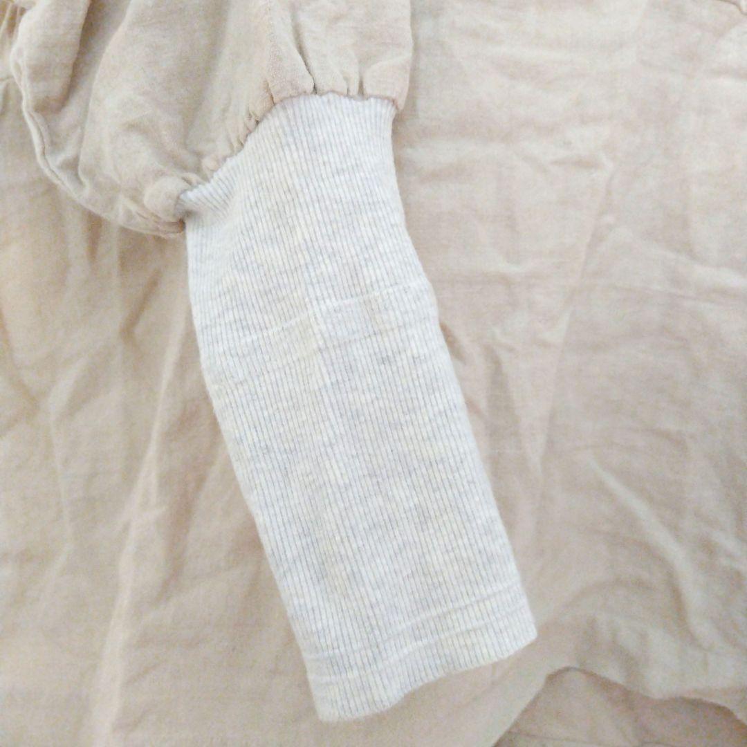 kapoc PONCHO 東炊き染めリネン プルオーバー ポンチョ ワケアリ