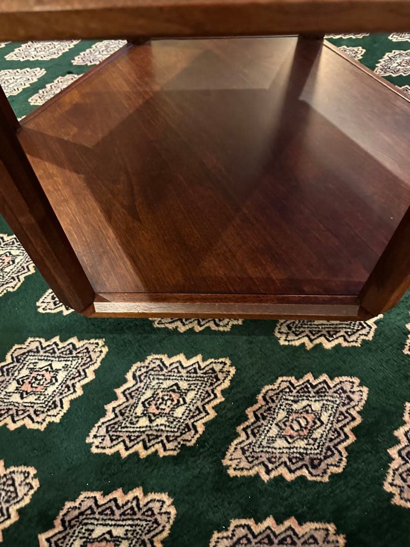 ヴィンテージ　BrownSaltman ヘキサゴンセンターテーブル