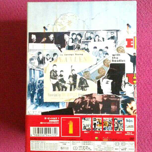 THE BEATLES・ANTHOLOGY DVD5枚組　初回限定品