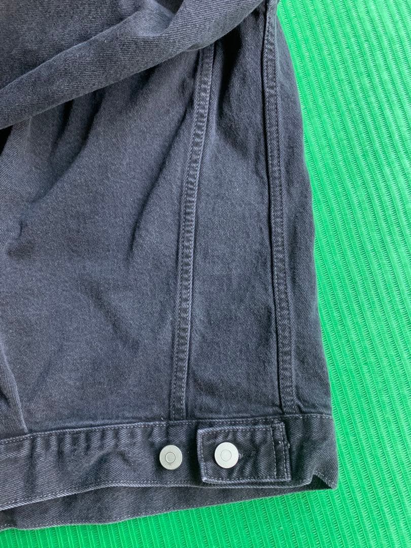 HOUSTON ブラック デニム ジャケット 2nd タイプ コーンデニム 44