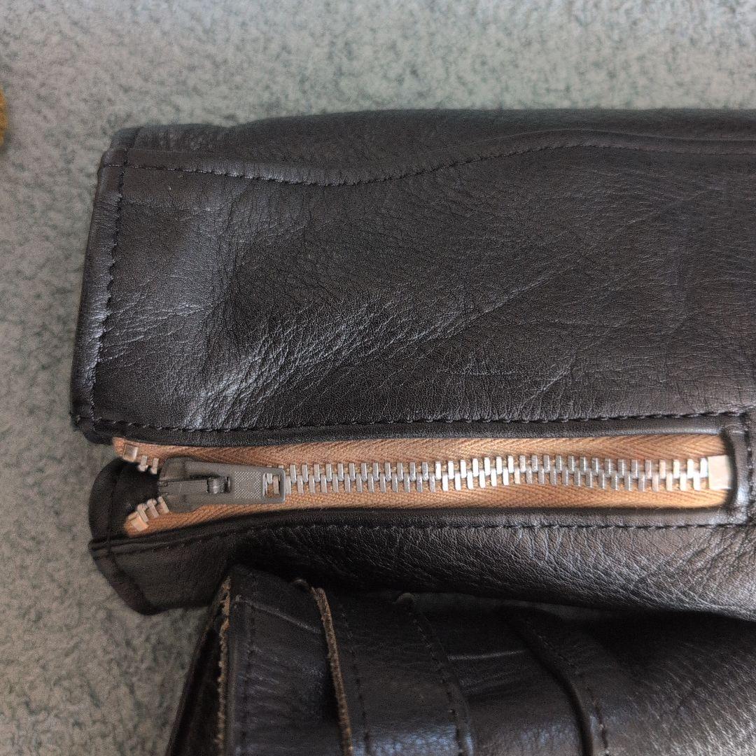 Addict Clothes ブラックレザージャケット 38