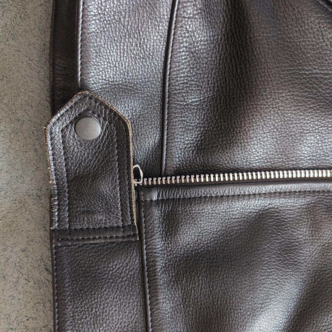 Addict Clothes ブラックレザージャケット 38