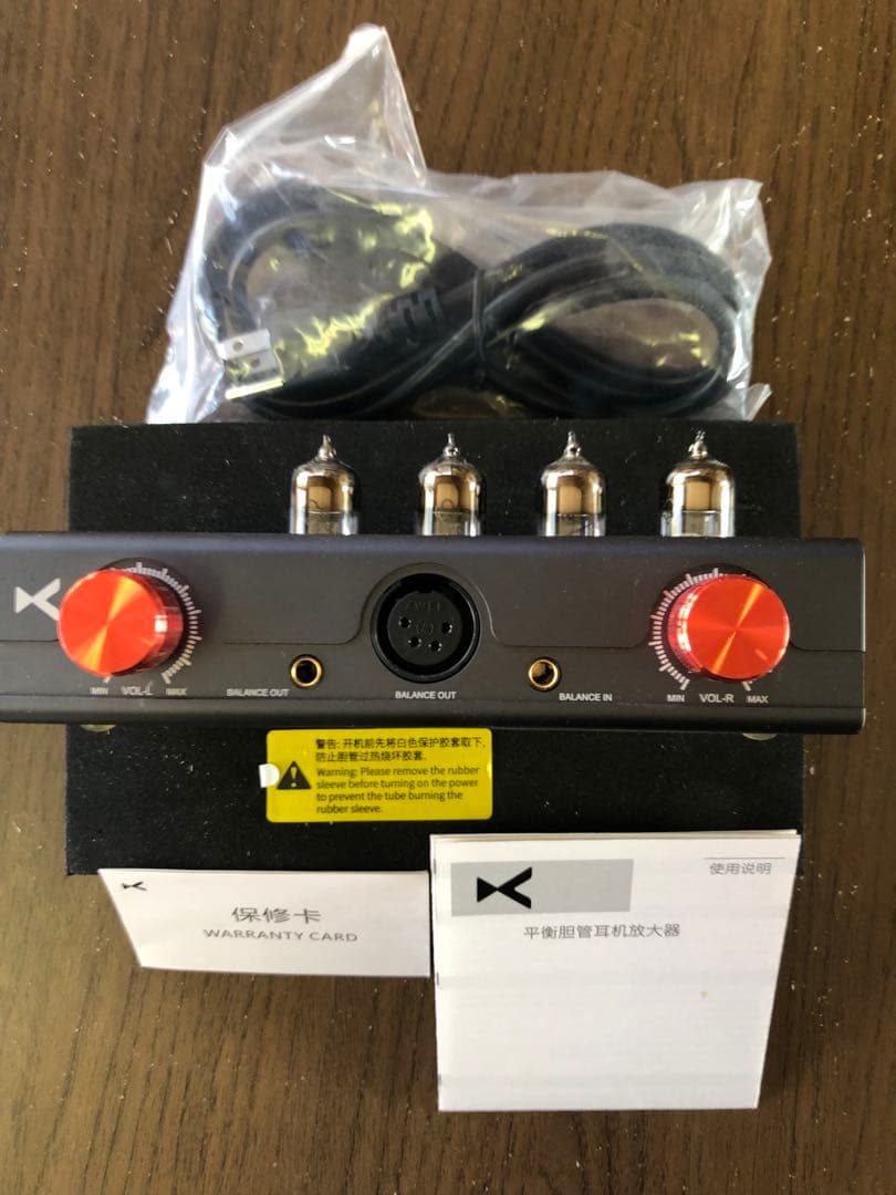 xDuoo MT-604真空管　イヤホン ヘッドホンアンプ 4.4mm オマケ付