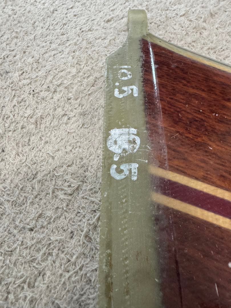 ビンテージ シングルフィン ウッドコア