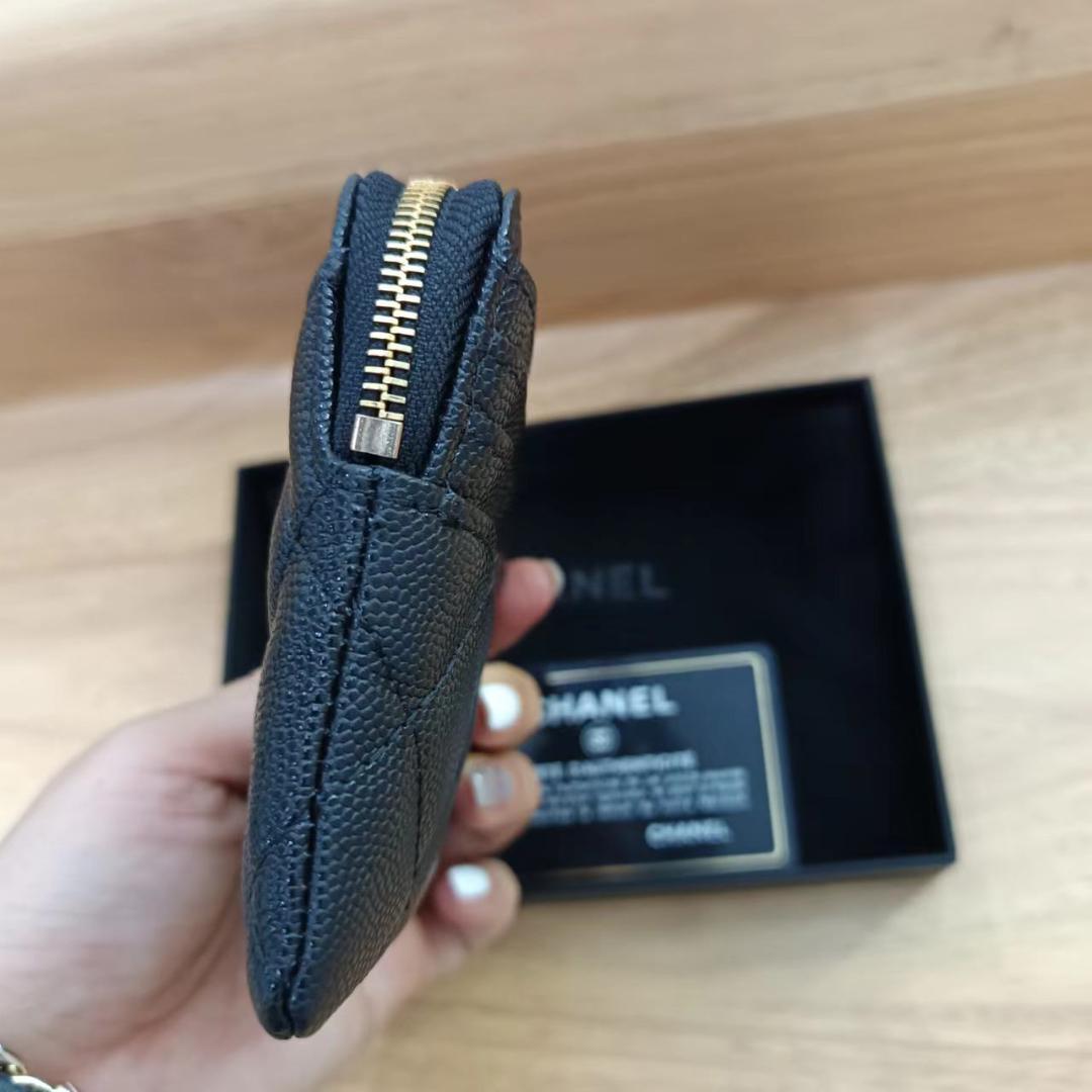 キャビアスキン カードケース パース