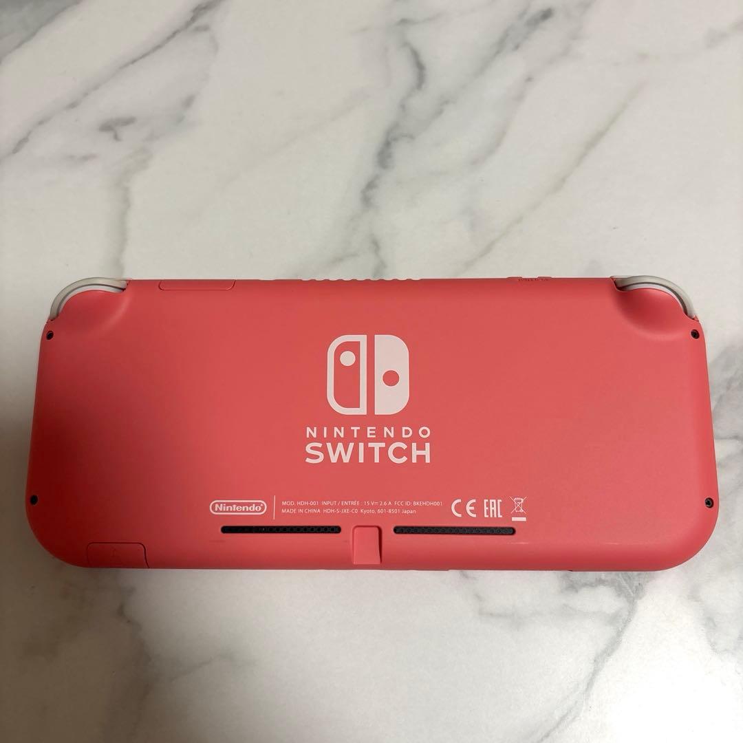 【動作良好】Nintendo Switch Lite コーラル 箱・充電器付