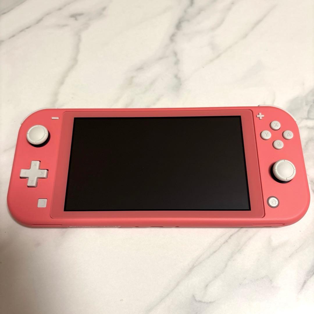 【動作良好】Nintendo Switch Lite コーラル 箱・充電器付