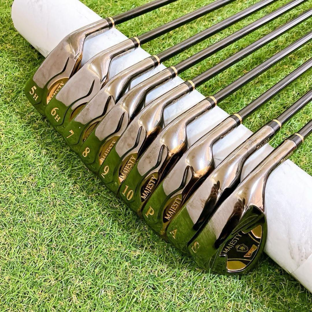 最高級 MAJESTY -LV マジェスティ メンズアイアン 9本 R