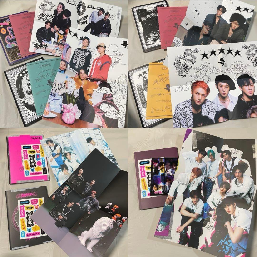 StrayKids アルバム　まとめ売り③ トレカ　ポスター　チェックインマイル