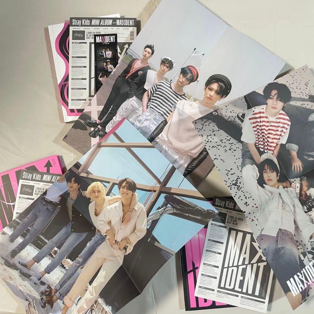 StrayKids アルバム　まとめ売り③ トレカ　ポスター　チェックインマイル