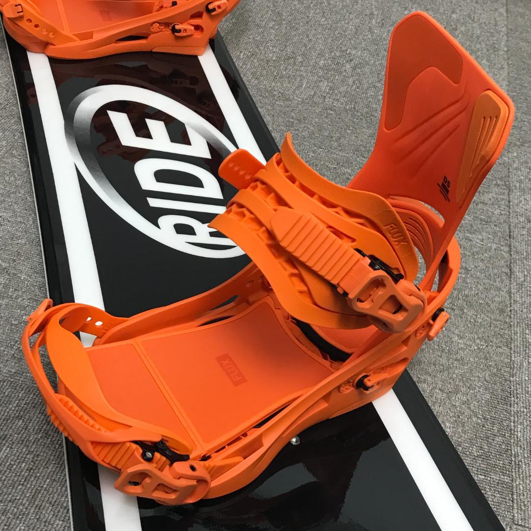 13万超セット■極美品■3回使用■RIDE FLUX ボード ビンディング