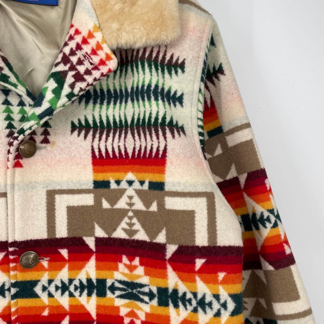 ペンドルトン　コート　XL　ウール　ネイティブ　ボア