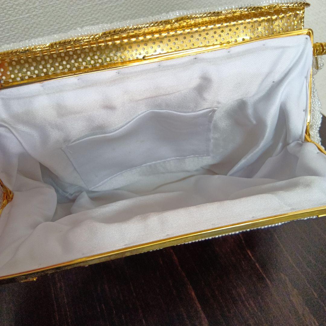 ビーズバッグ フラワー刺繍 花柄 バラ ハンドバッグ 昭和レトロ ヴィンテージ