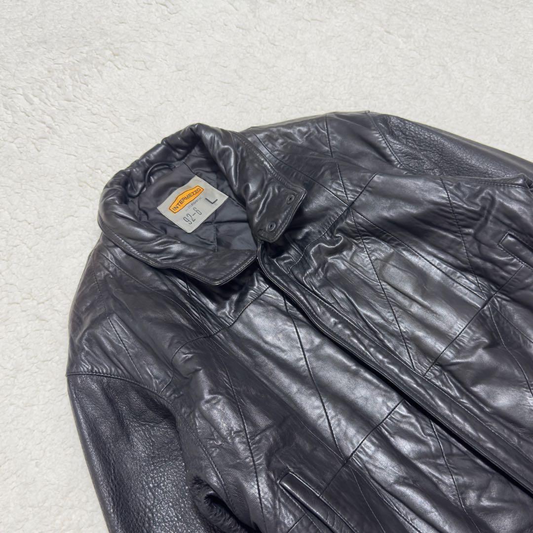 【archive】sullen Bomber Leather-jacket
