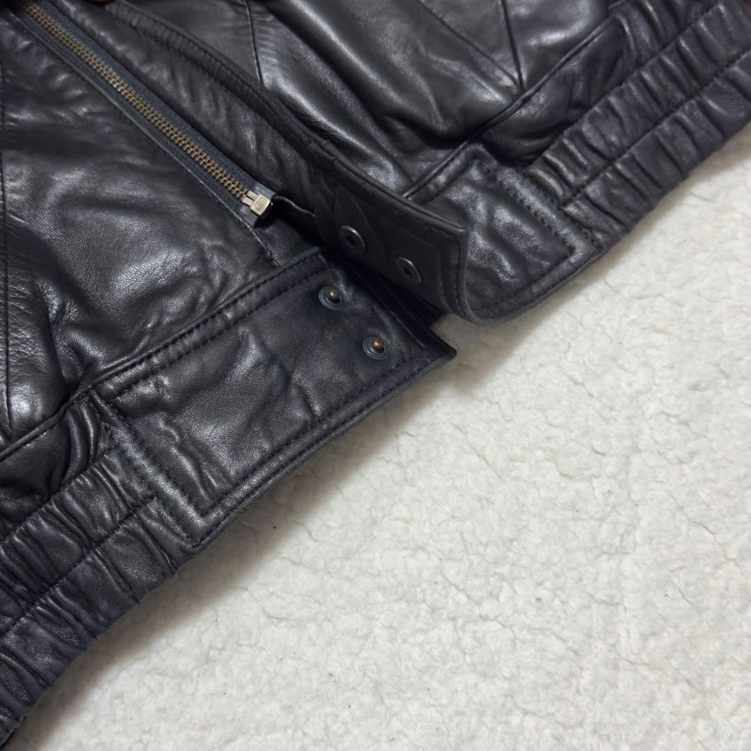 【archive】sullen Bomber Leather-jacket