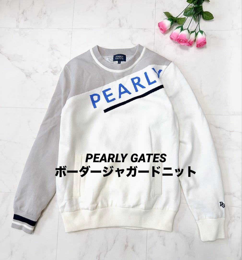 パーリーゲイツ　ゴルフウエア　ストレッチ天竺/ジャガードニット　GOLF　防風