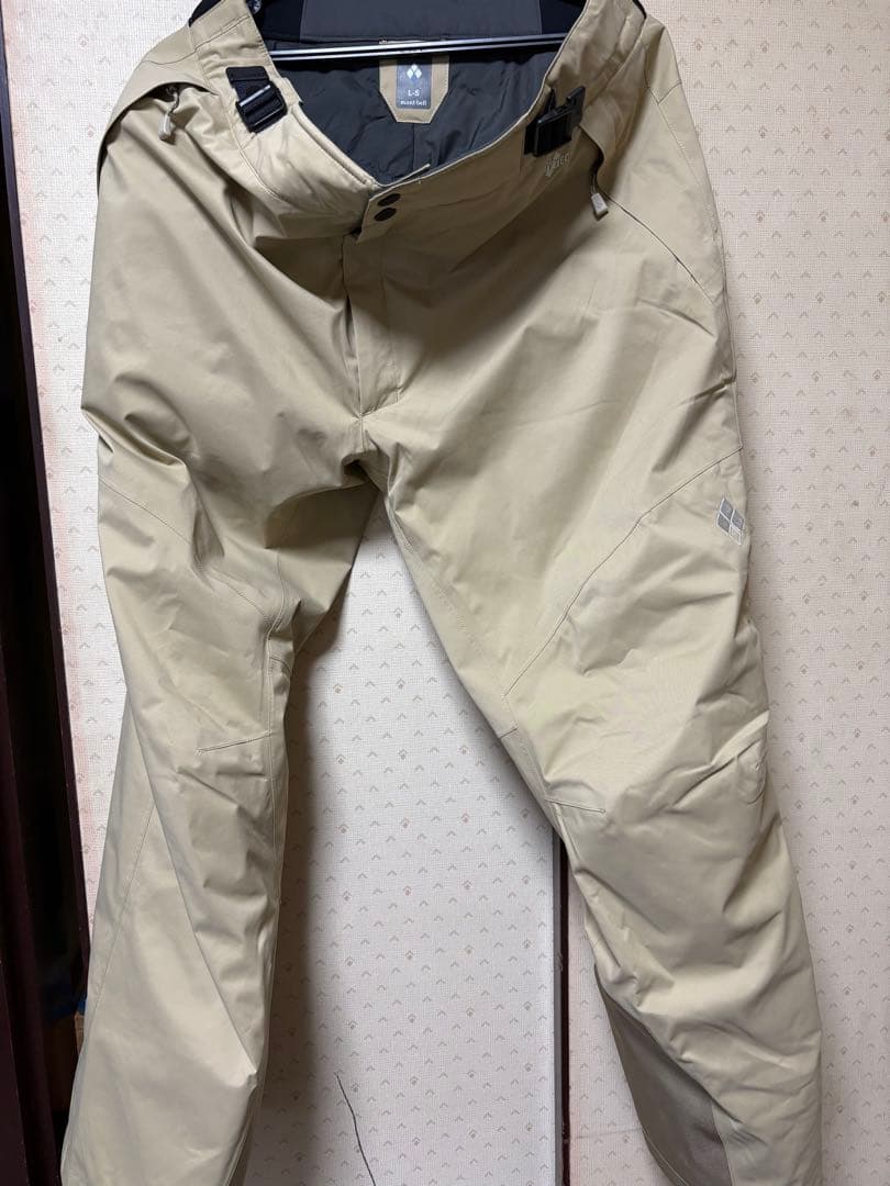 【美品】モンベルパウダーステップパンツ Men's 　高防水/保温/防寒
