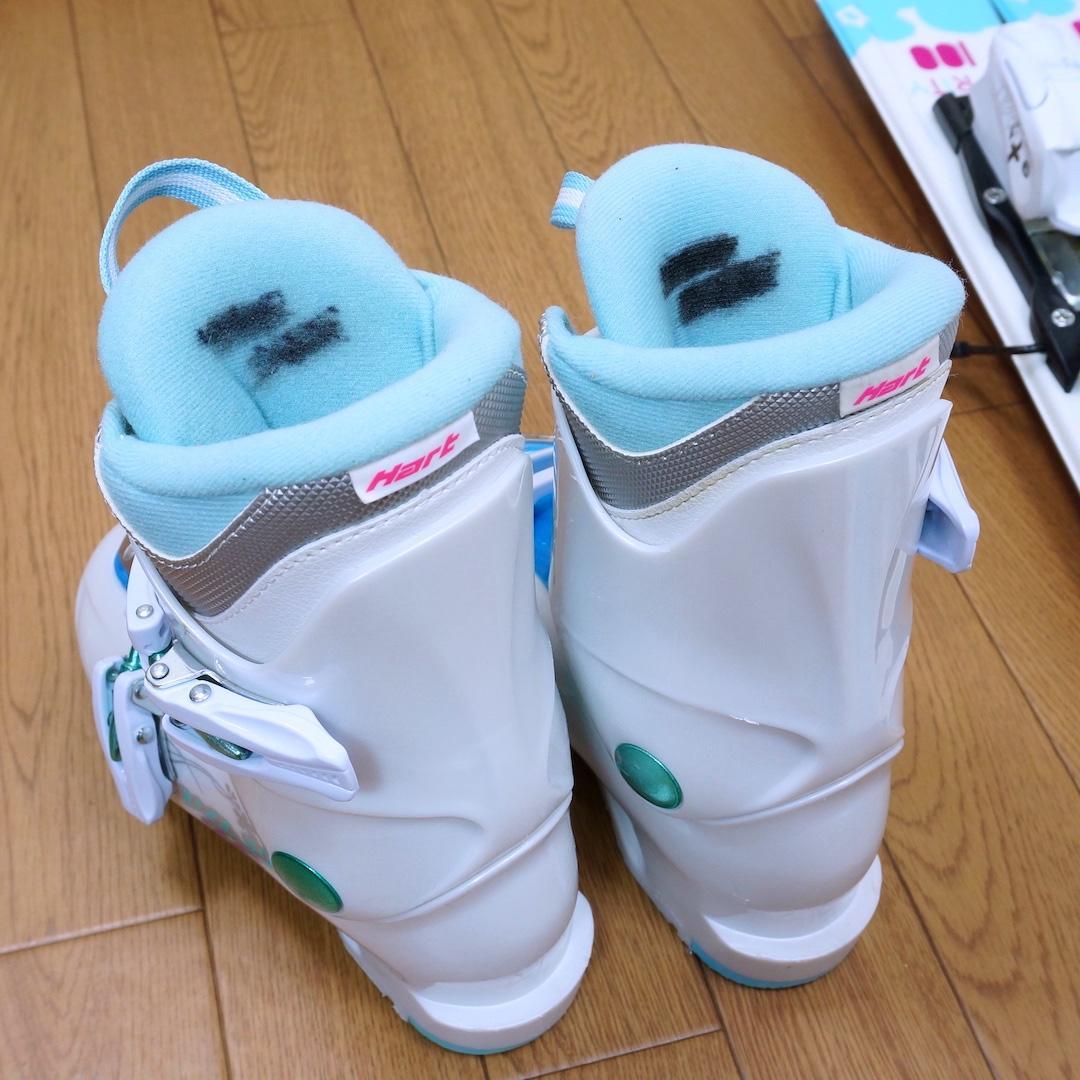 メンテ済 100cm 靴20cm P.PRITY スキーセット