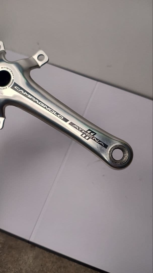 カンパ アテナ シルバー 11s 170mm 50/34t ITA用BB付属