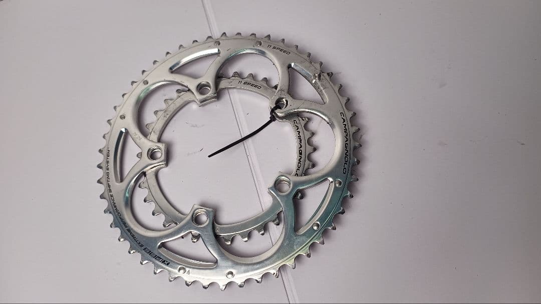 カンパ アテナ シルバー 11s 170mm 50/34t ITA用BB付属