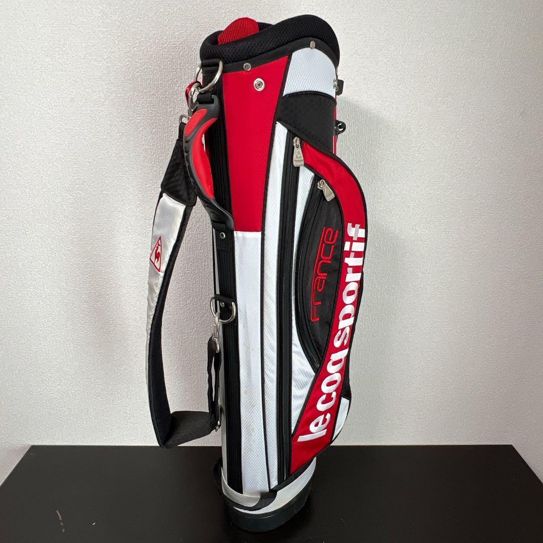 軽量 ルコックスポルティフ スタンドキャディバッグ 5分割 スリム フードカバー