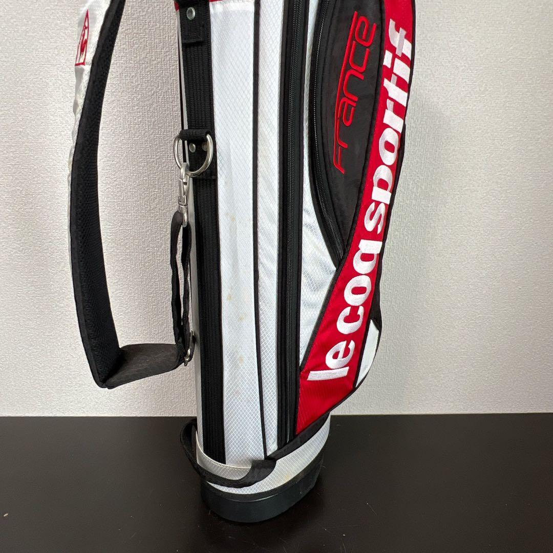 軽量 ルコックスポルティフ スタンドキャディバッグ 5分割 スリム フードカバー