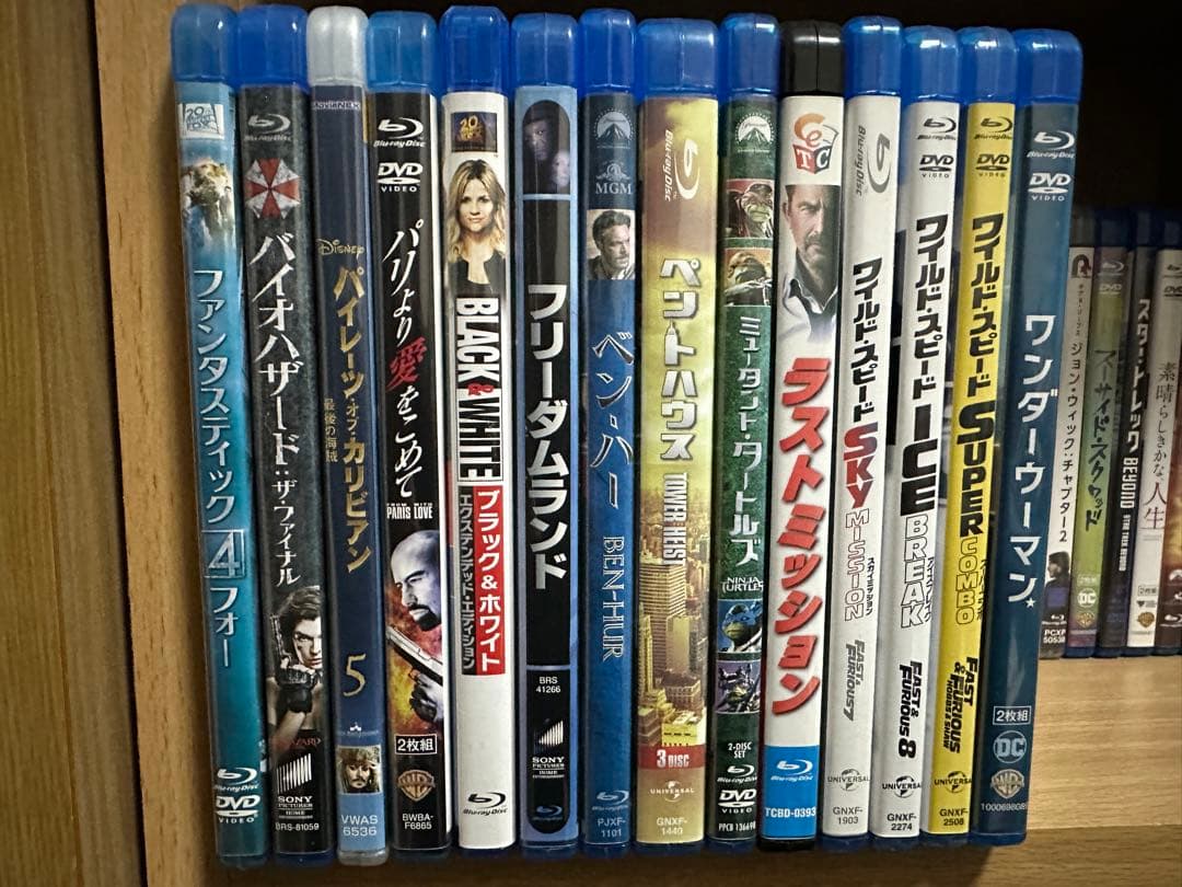 最終値下げ　洋画Blu-ray DVDまとめ売り