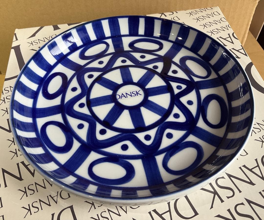 【新品未使用】DANSK アラベスク サラダプレート 3枚セット