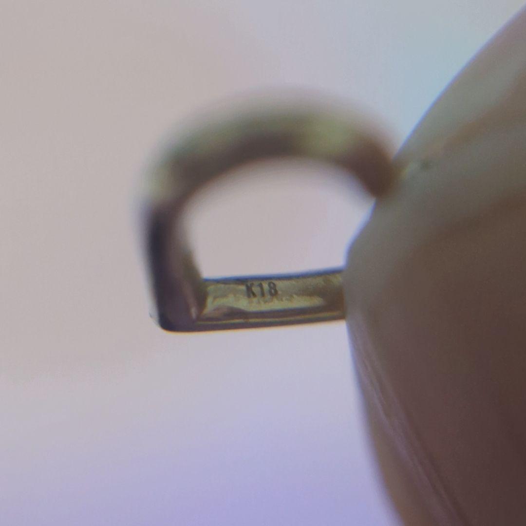 PICOLLET ピコレ k18 ハートピアス　16ゲージ