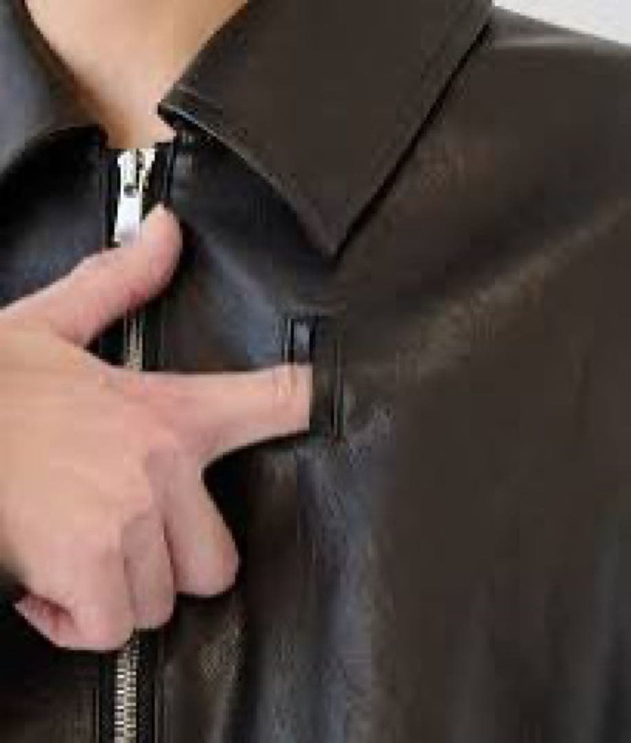 shareef レザーブルゾン　メンズ　サイズ 1