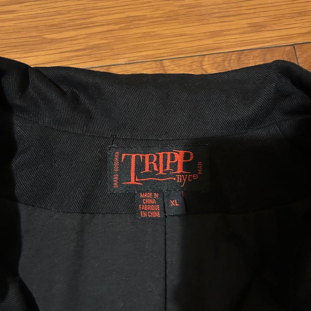 TRIPP NYC コットン ライダースジャケット